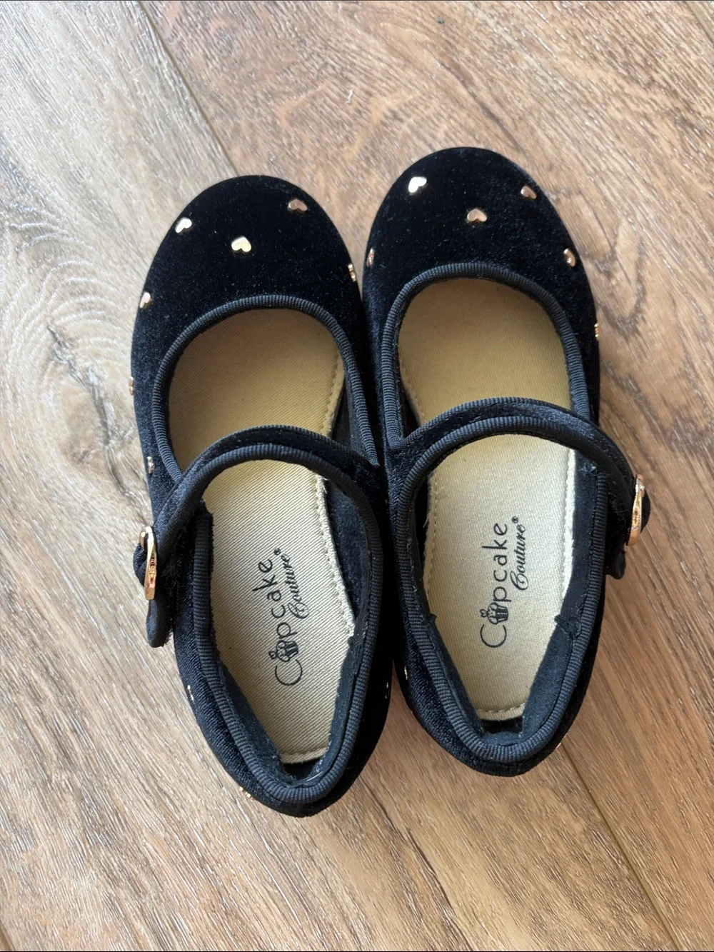 Cupcake Couture Ayla Toddler/Little Kid Girls' Flat – Black size 10